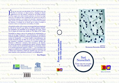 Érase una vez un país: una vida palestina: 7 (BIBLIOTECA LITERATURA Y DERECHOS HUMANOS BERG INSTITUTE)