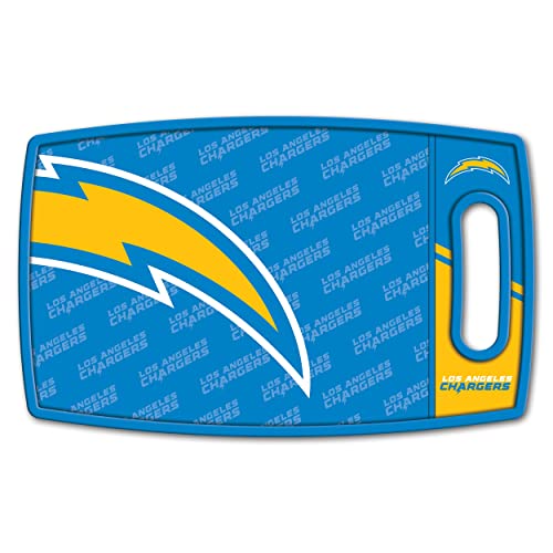 Image of YouTheFan NFL Los Angeles Chargers Logo Series Cutting Board