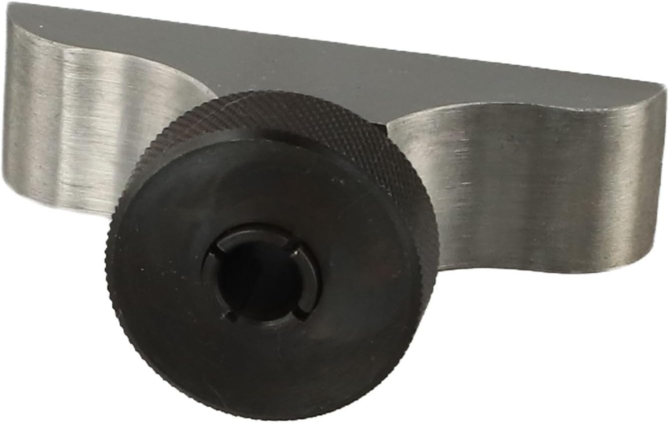 Stainless Steel Depth Gauge Base for Dial Indicator with Threaded Clamping and Extension Rods for Precisions Measurement in Industrial Testing Applications with Smooth Ground Finish(63 * 17mm)