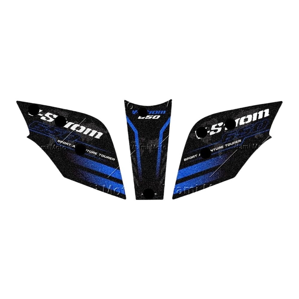 for V-Strom 650 650 DL650 XT 650XT Motorcycle Fuel Tank Pad Sticker Anti-Slip Tank Side Protection Decal 2017-2024 2023 Traction Fuel Decal Tank