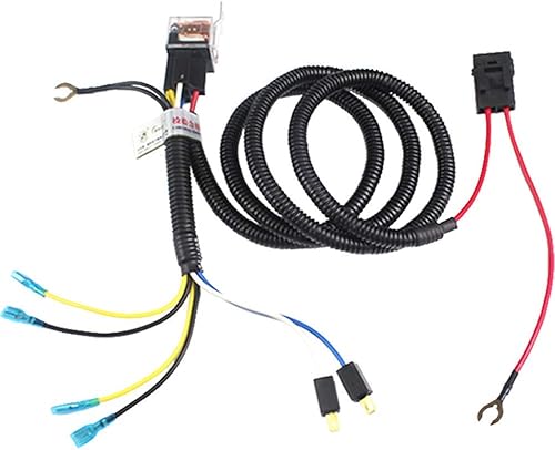 Miniatura 6 de FARBIN Eletric - Kit de bocina de coche con arnés de cableado de relé, Super Tone 12V de tono alto/bajo, kit de bocina gemela de metal con parrilla