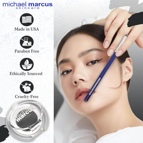 michael marcus Cake Eyeliner & Brush 2 Pzas Water Activated miniatura 5