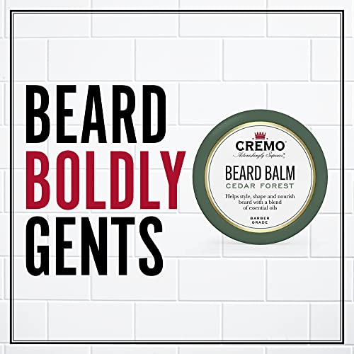 Cremo Styling Beard Balm, Forest Blend, Nourishes, Shapes And Moisturizes All Lengths Of Facial Hair, 2 Ounce (Packaging May Vary) #TOP1
