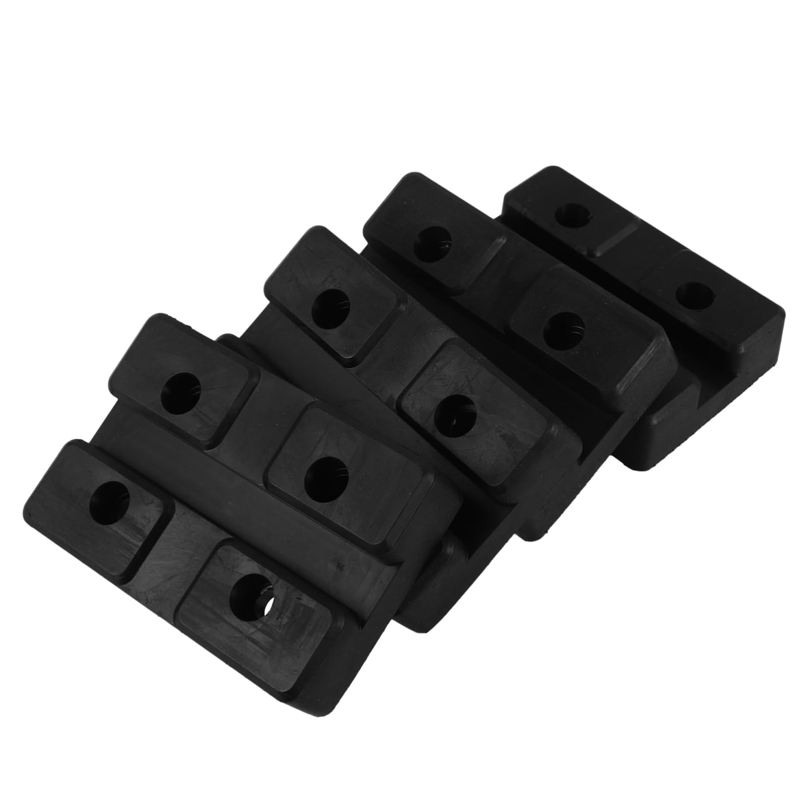 Alipis 4 Pezzi Tampone per Cric Gomma per Sollevamento Auto Adattatore per Martinetti Sicuro e Antiscivolo Compatibile con Auto Furgoni e SUV