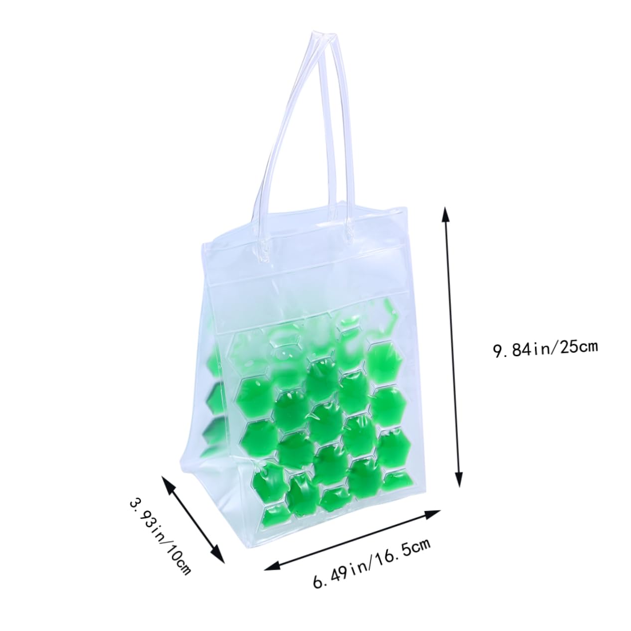 PRETYZOOM 2 Bottle Ice Bag Gel Carrier Chilling Chiller Wine Bottle Chill