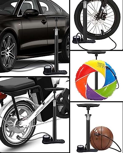 JEJA Pompa per Bicicletta, con Manometro