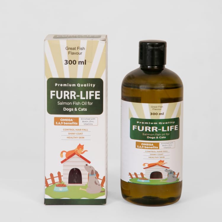 DOGUE PHARMA FURR-Life Salmon Fish Oil for Dogs & Cats, 300 ml (B0CPHZYTNP) Amazon Price History, Amazon Price Tracker