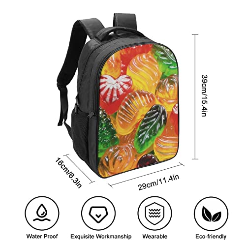 Sac à dos scolaire ergonomique unisexe grand compartiment 3D