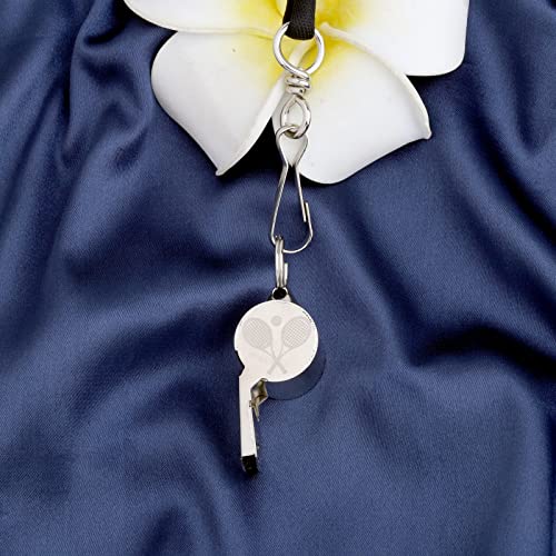 KEYCHIN Tennis Coach Whistle with Lanyard A Great Coach is Hard to Find and Impossible to Forget Whistles Tennis Team Mom Gifts, L - Image 3