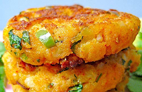 Himalya Fresh\'s Chef Ernesto Brand 18 Count Vegetable Burger Patties. Vegan, Gluten Free Patties. 2.8 Oz./Patty ,50.4Oz. of Mouthwatering, Farmers delight. Contains wonder spice Turmeric