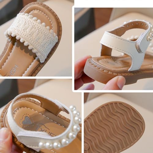 Sandals for Girls Dressy: Comfortable Flats Sandal Open Toe Ankle Strap Walking Shoes Summer Footwear4
