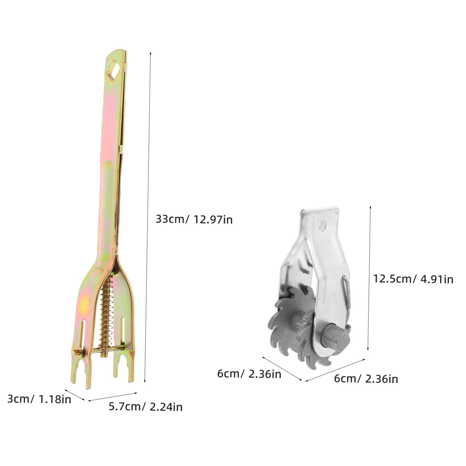 POPETPOP Tendeur De Cloture Robuste Outil pour Fil Acier Installation Rapide Jardin Ferme Poignée à Cliquet Tension Accrue