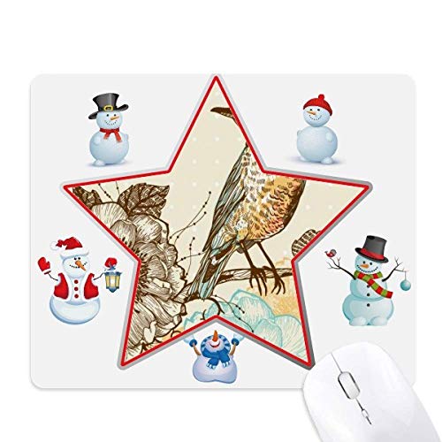Crayon et fleurs tapis de souris artistique au design original