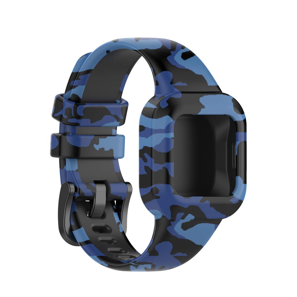 Ixkbiced Children's Pattern Silicone Strap For GarminFit JR 3/-Garmin vivofit JR.3 Watch
