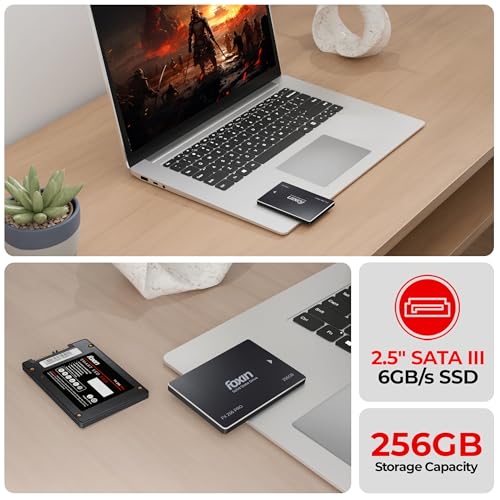 Foxin 256 GB PRO SSD | Internal Solid State Drive | 3D NAND Technology & 2.5 Inch SATA III 6GB/S | Read/Write Speed Upto - 550/500 MB/s |... - Image 6