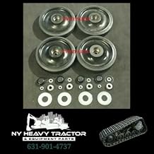 Caterpillar/Asv/Terex 2238396 223-8396 Front Idler Wheel Kit 14" X4 Caterpillar 247 257 247B 257B Cat