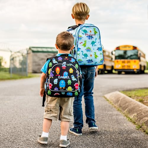 Image of Wildkin 12 Inch Toddler Backpack for Kids, Monsters