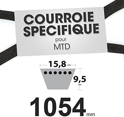 Specific 15.8 mm x 1054 rempl Belt. Mtd 7540468