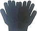 Produktbild Easy Off Gloves Unisex Wolle & Acryl Winter Handschuhe. Erhältlich in Marineblau und Schwarz. (Groß, Schwarz)