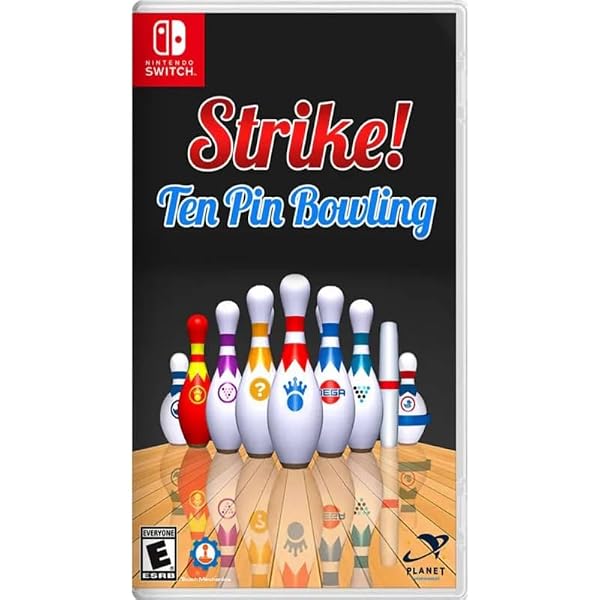 Strike! Ten Pin Bowling - For Nintendo Switch by Planet Entertainment - Used condition - US$32.48