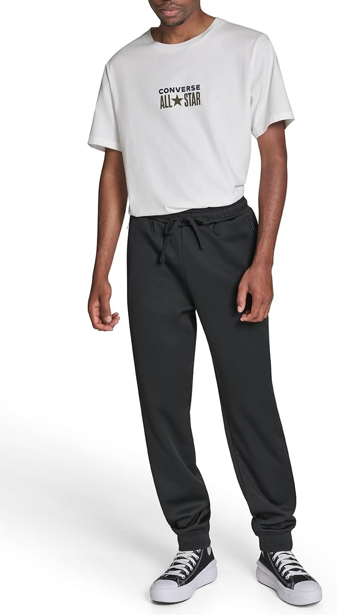 Converse Mens Standard Fit Retro Chuck Patch Track Pant - Image 4
