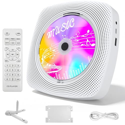 WOLFANG Lecteur CD Portable Bluetooth...