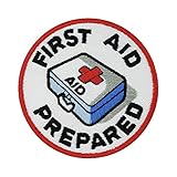 First Aid Prepared Medic Patch zum Aufbügeln | Rotes Kreuz Patches, Bügelflicken, Flicken, Aufnäher Finally Home