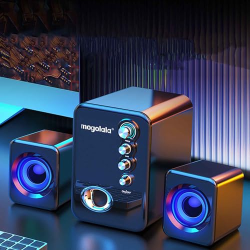 MIANHT Computer Speaker with Subwoofer, Audio Computer, Pc Speakers with ...