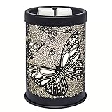 EQUSUPRO Metal Wax Melt Warmer Electric Wax Burner Melter Fragrance Warmer for Home Office Bedroom...