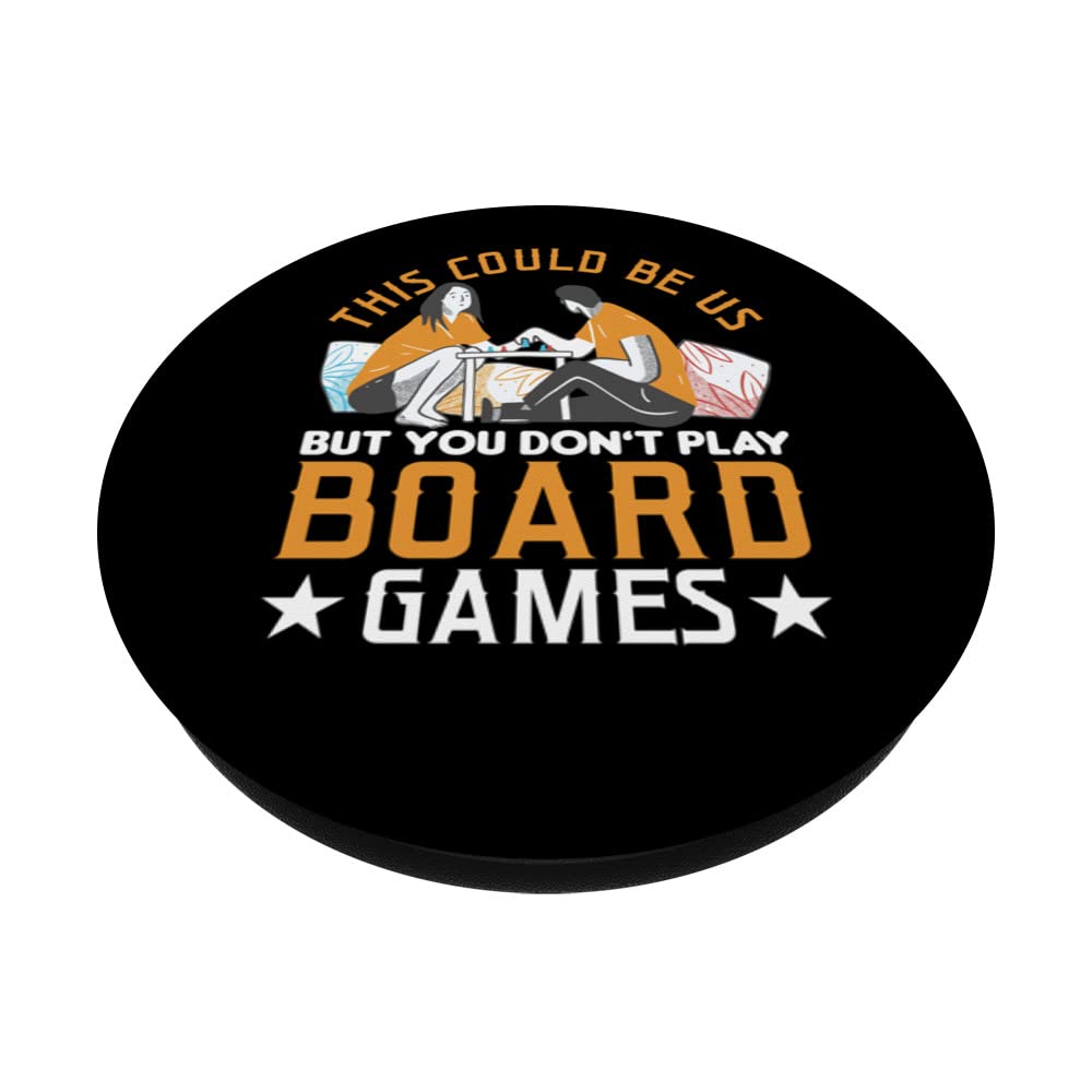 this could be us board game board gamer tabletop PopSockets Swappable PopGrip, Black - Image 2