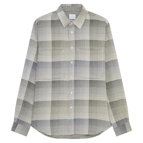 Paul Smith Ps Pual Smith Men's Hazy Houndstooth Shirt