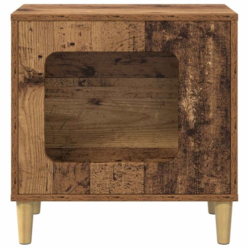 Refuge design pour chat complet en bois robuste haute durabilité