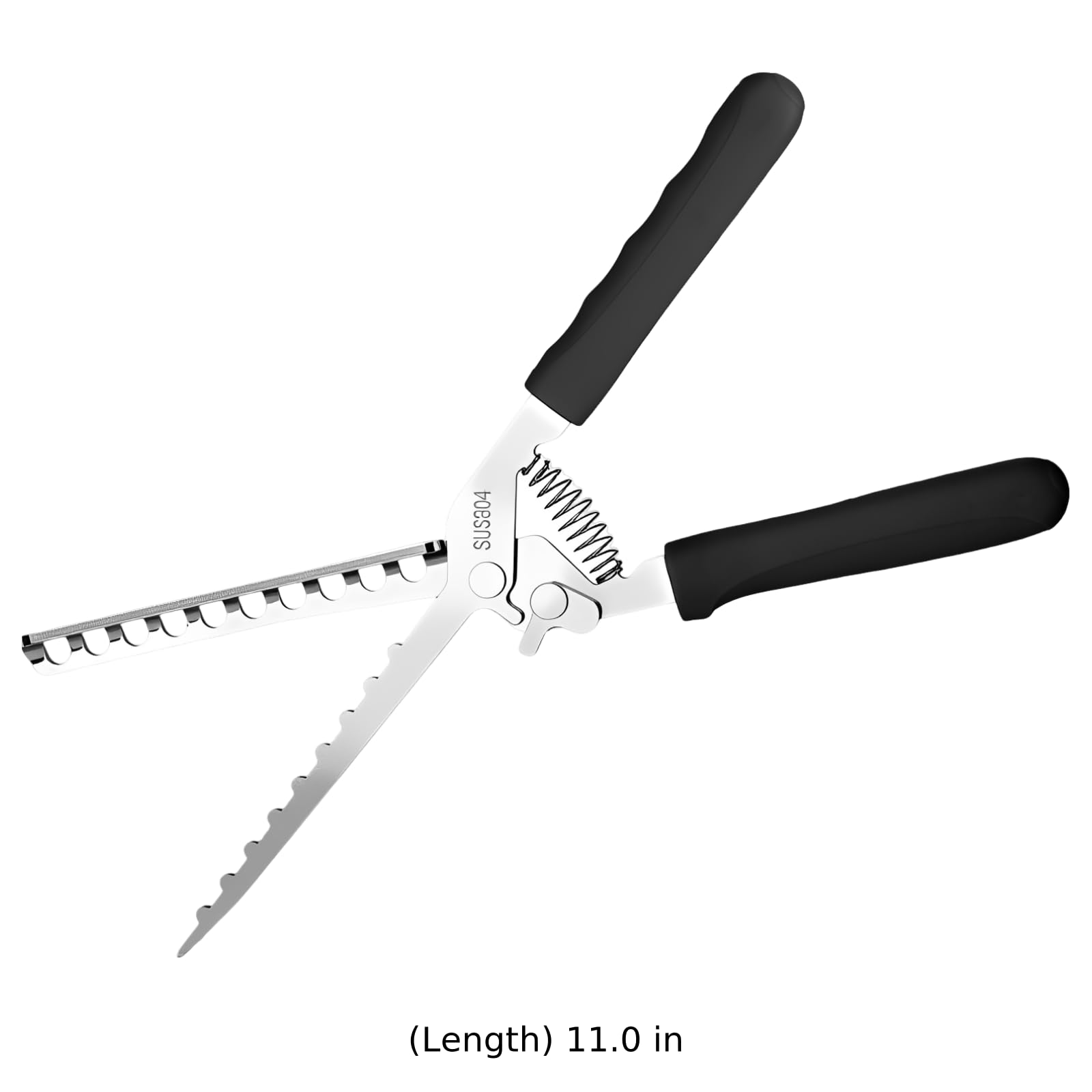 Rippenhautentferner aus 304 Edelstahl mit ergonomischem rutschfestem Griff, federbelastet, für Rippchen, Spareribs und Beef Ribs, BBQ-Fleischvorbereitung, Grillen und Kochen