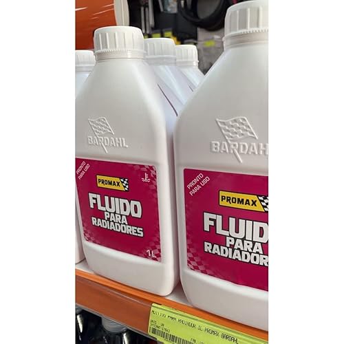 Fluido para Radiador Bardahl - Pronto para Uso - Rosa 1L