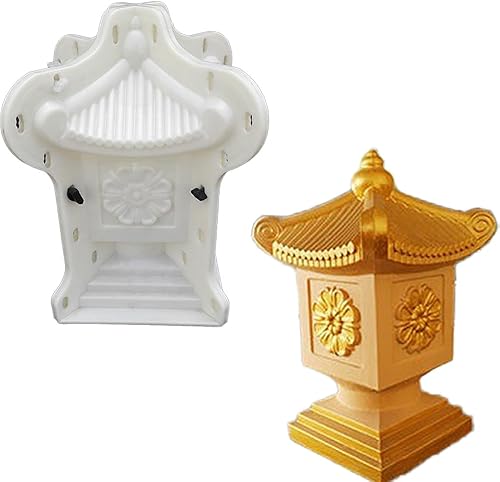 Miniatura 7 de Molde de estatua de hormigón, moldes de cemento para el hogar, estatua de jardín de concreto para decoración de jardín, molde de plástico de