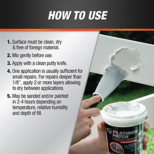 Dap 7079818787 Platinum Patch Advanced Qt Raw Building Material, White #TOP2