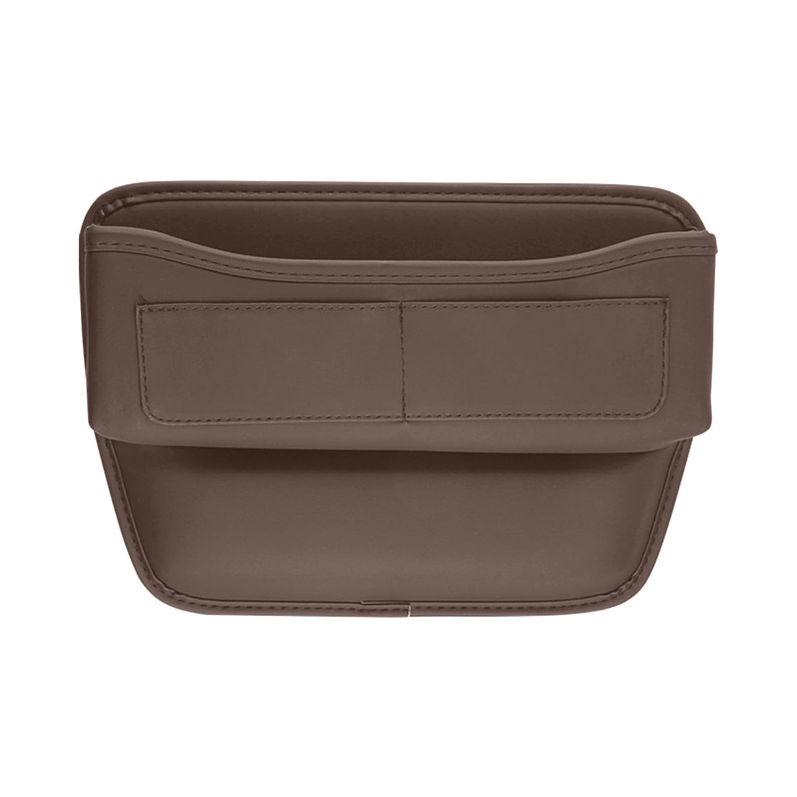 HDOYTXXM Crevice Organizers Provide Additional Storage for Phones Card Small Items Everyday and Long Distance Travel Leather Console Organizers