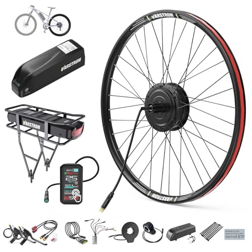 【Ampia Compatibilità e Controller Sinusoidale】Compatibile con ruote 26'', 27,5'', 28'', 29'' e 700C. Il motore mozzo posteriore a cassetta 36V 250W funziona con bici fino a 10 velocità. Assicurarsi che la bici abbia un dropout posteriore di 136-142mm per il montaggio corretto. Adatto a bici con freni a disco