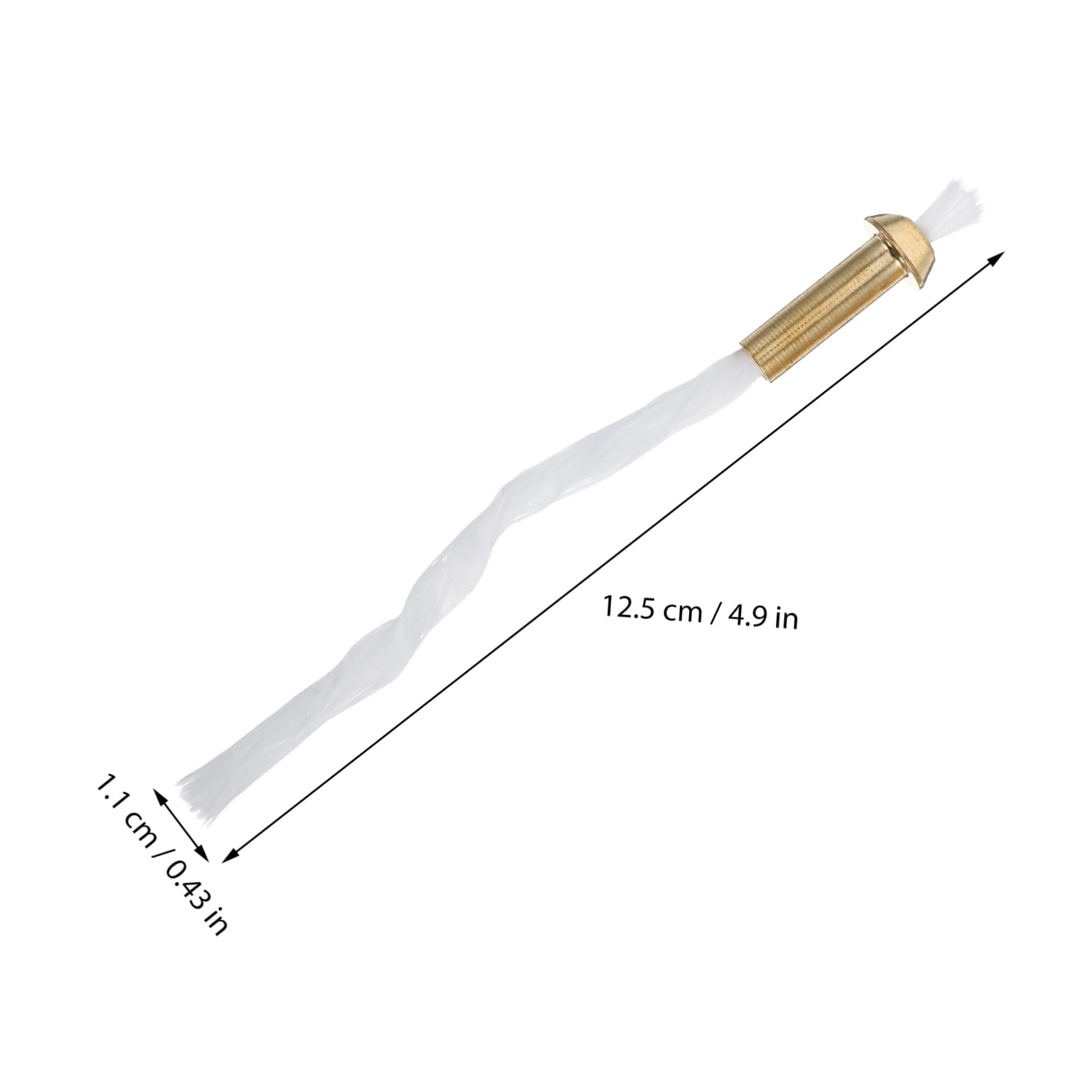 HOLIDYOYO 2Pcs Copper Tubing Wicks for Oil Lamps Easy Install Kerosene Lantern Replacement Stable Flame for Various Lamp for Candle Lamp Burners and Indoor Lighting