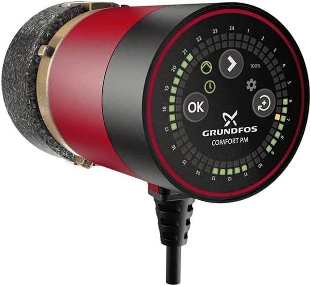 Grundfos 97989265 circulatiepomp Comfort UP15-14B PM DE PN10 Rp1/2 1 x 230 V 80 mm