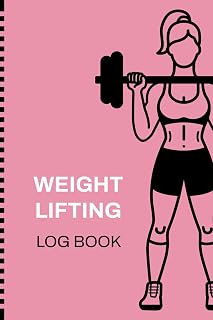 Weight Lifting Log Book for Women: Workout Log & Weightlifting Journal - 6x9 Inch - 108 pages