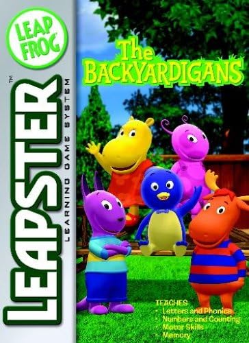 LeapFrog Leapster Educational Game Cartridge - The Backyardigans