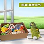 bird toys，Colorful Parrot Foraging and Tearing Toy Box - Suitable for chewing and foraging of long tailed parrots, Quaker parrots，cockatoos, Sun Conure， and other small and medium-sized parrots - Image 3