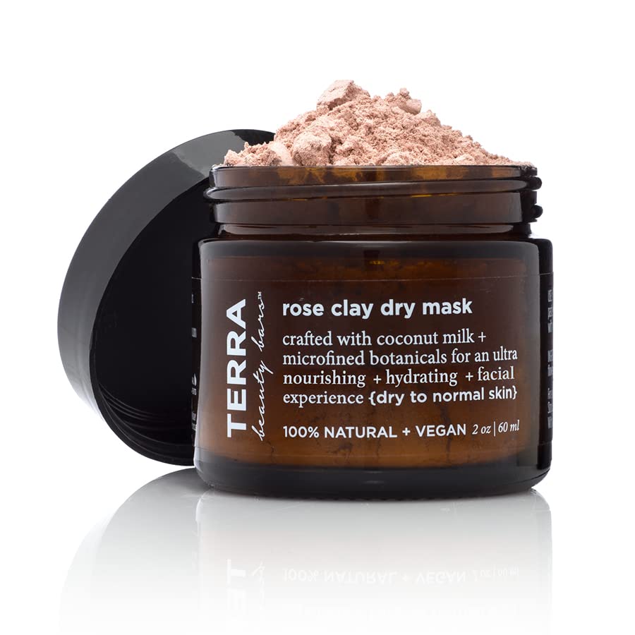 Terra Beauty Bars rose clay coconut Dry Mask