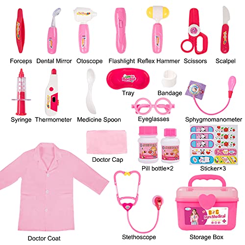 Liberry L-DOCTOR KIT-PINK Durable Doctor Kit For Kids thumb #4