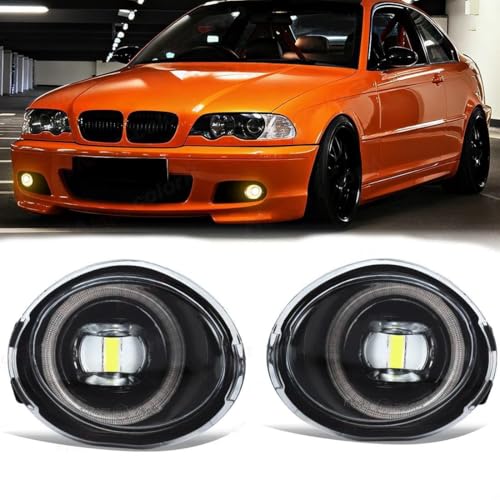 Phares antibrouillard résolvant le manque de visibilité de nuit sur BMW E39 M5 E46