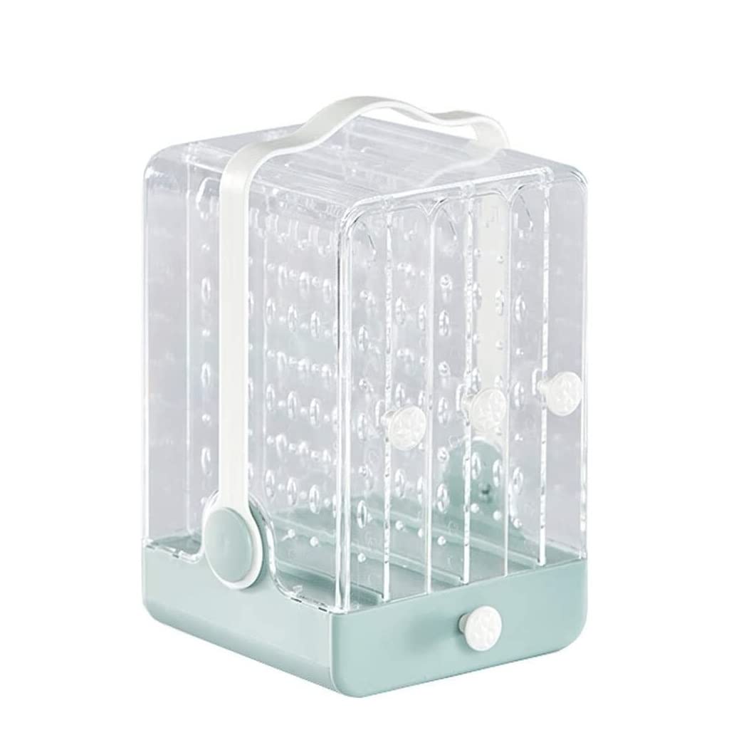 Portagioie Organizzatore di gioielli Espositore per gioielli trasparente con cassetti Organizzatore di gioielli per orecchini Bracciale Collana Accessori per la camera da letto (Colore: A, Dimensioni