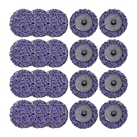 Merryland CSD Scheibe 50mm Farbe Rost für Stabschleifer, 50 mm Lila Reinigungsscheibe Entroster Scheibe Metall Stahl Grobreinigungsscheibe Grobschleifscheibe 20 Stück, DGTA020C1