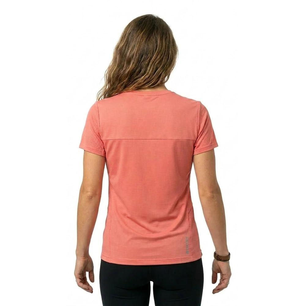 Salewa PUEZ Sporty Dry W T-shirt, 2XL, różowy (Desert Pink)