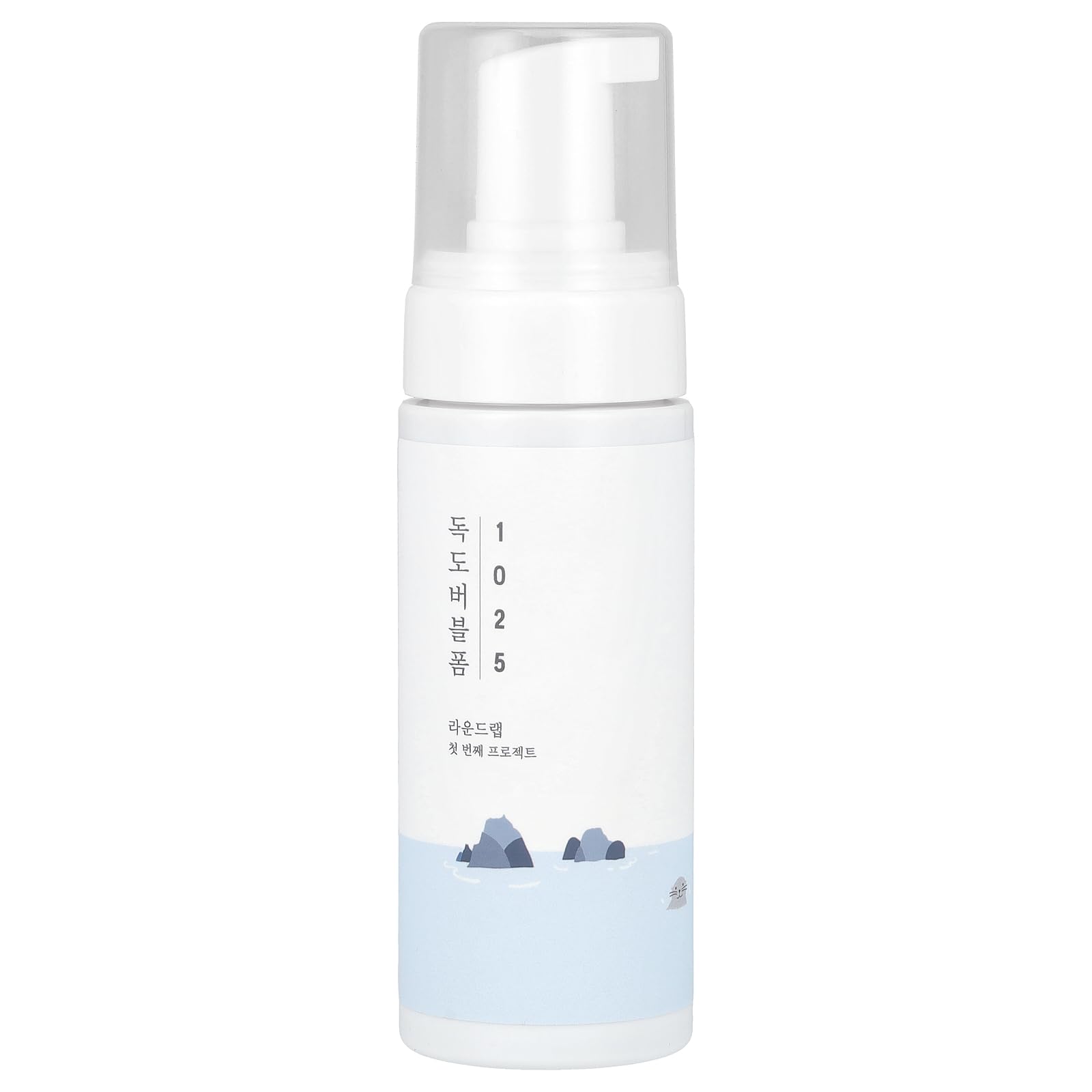 ROUND LAB 1025 Dokdo Bubble Foam (150 ml), White
